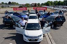 Der Honda Insight Hybrid passt ideal zur World Gymnaestrada 2011.